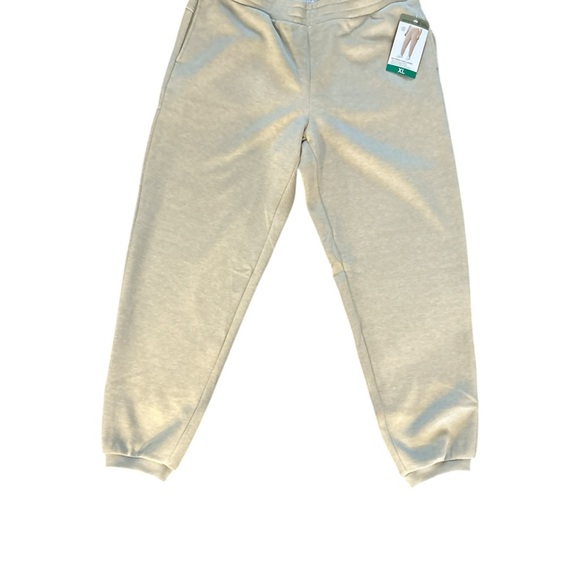 Mondetta Women's Heathered Fleece Joggers XL Irish Cream - Picture 1 of 6